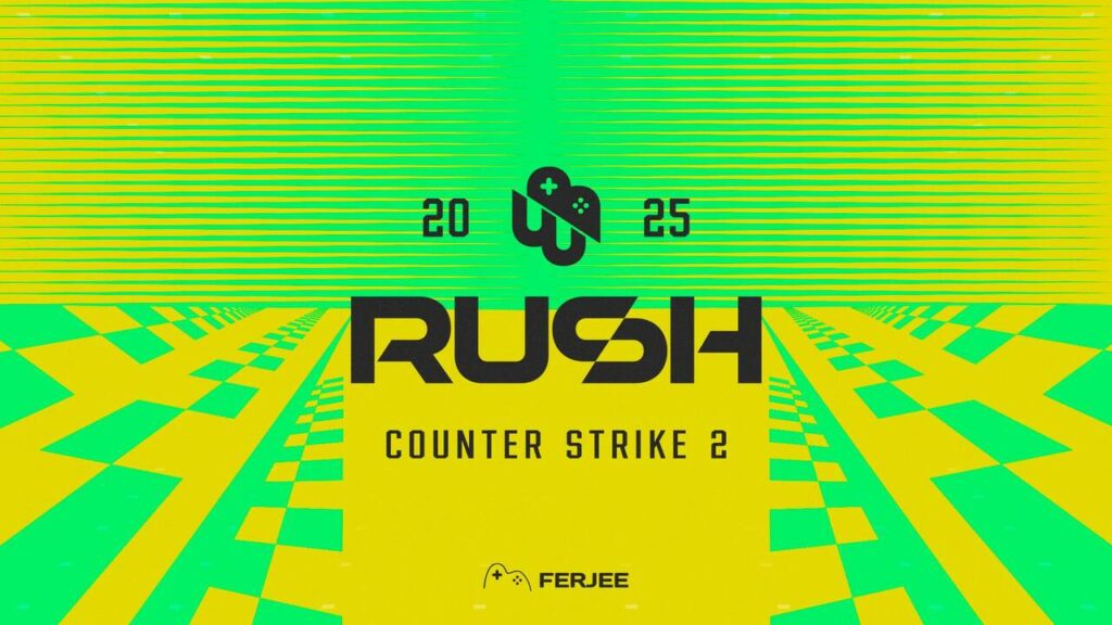FERJEE RUSH abre as inscrições para torneio internacional de CS2 com premiação de R$ 150 mil