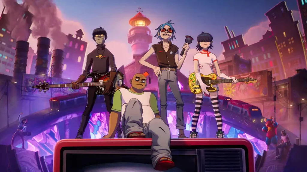 Gorillaz Arrives in Fortnite Festival with Exclusive Cosmetics