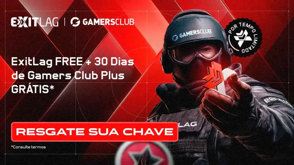 ExitLag e Gamers Club: Sua conexão otimizada agora com vantagens exclusivas!