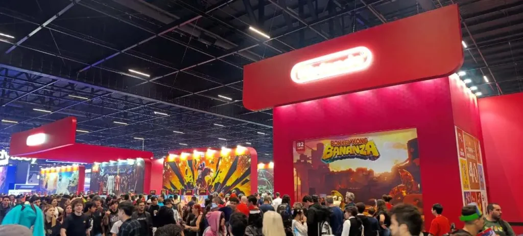 Estande da Nintendo