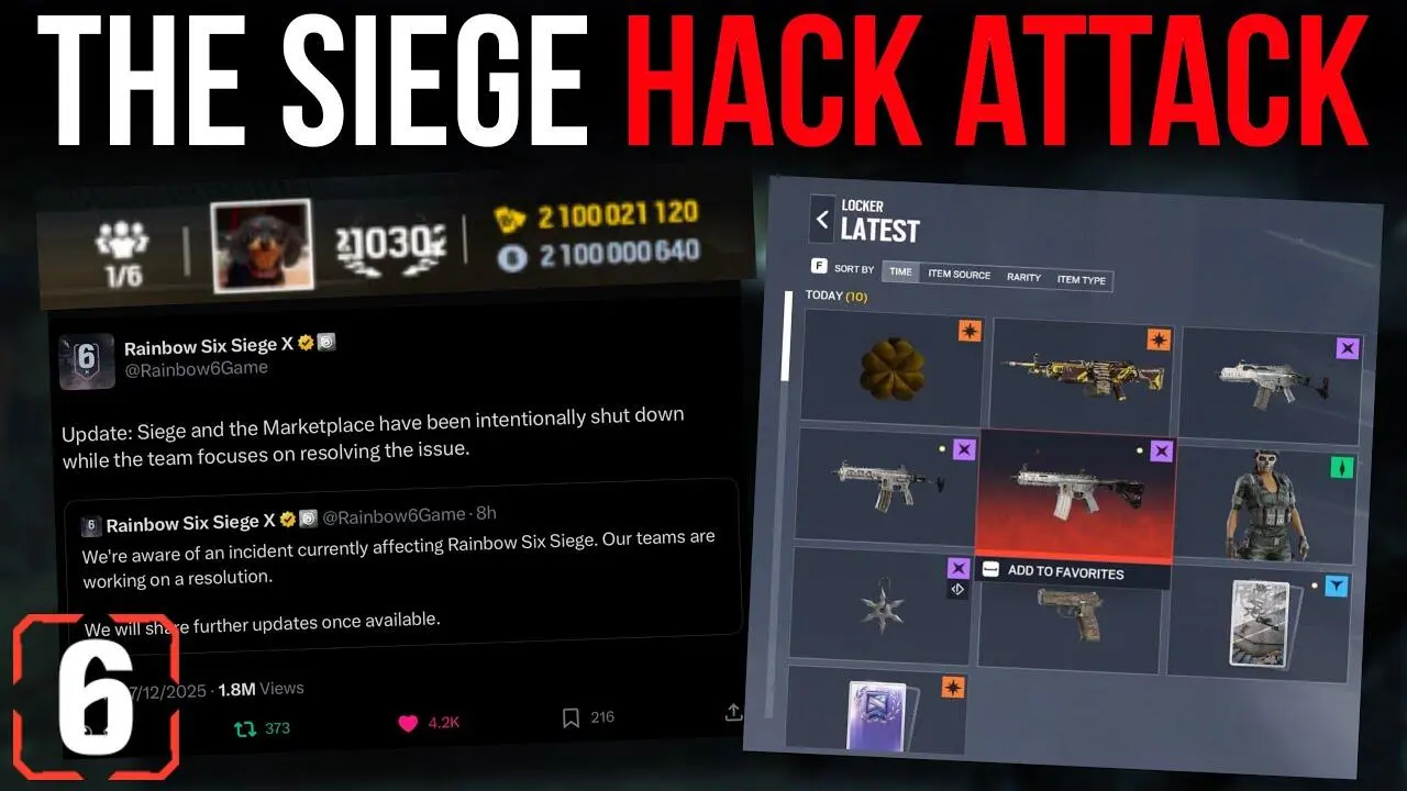 R6 hacker attack: Digital crisis destabilizes Ubisoft servers - ExitLag ...