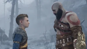 Atreus and Kratos GOW