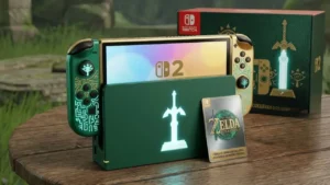 Nintendo Switch edição limitada Zelda Ocarina of Times