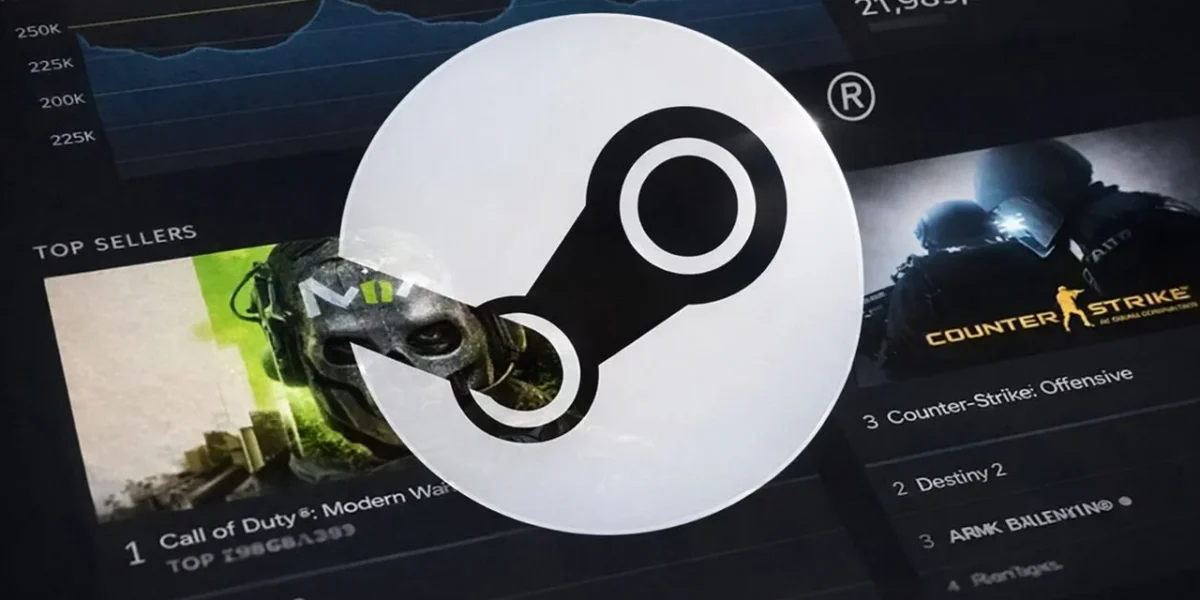 Performance de jogos na Steam