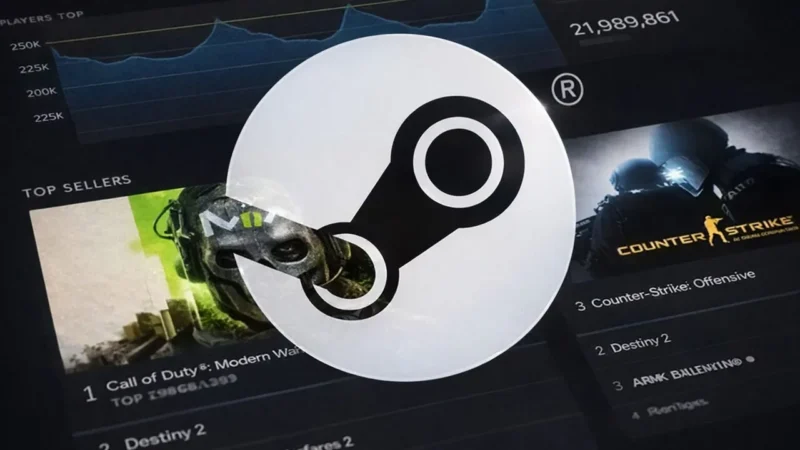 Performance de jogos na Steam