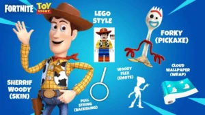 Skins Toy Story no Fortnite