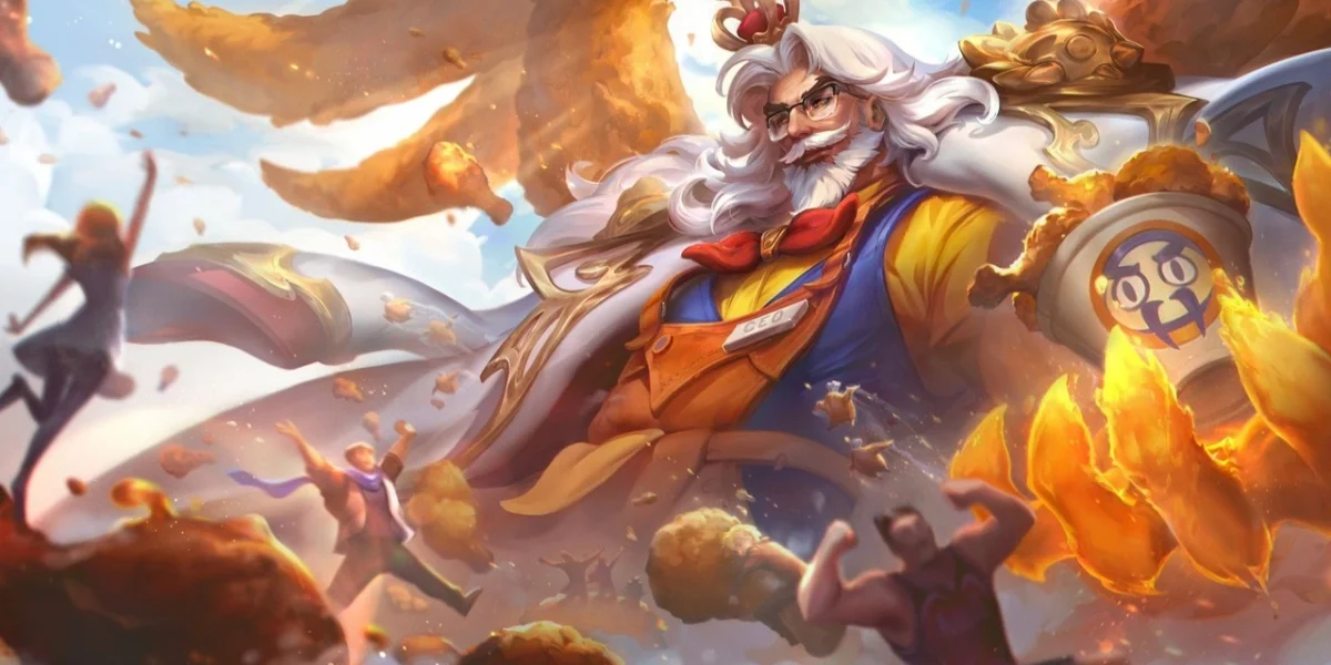 Skins primeiro de Abril no LOL