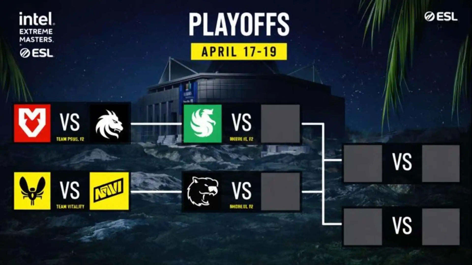 calendario playoffs IEM Rio 2026
